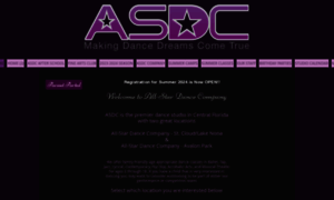 Allstardancecompany.com thumbnail