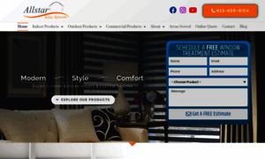 Allstarsolarscreens.com thumbnail