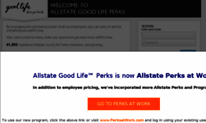 Allstate.corporateperks.com thumbnail