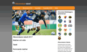 Allsvenskantabell.se thumbnail
