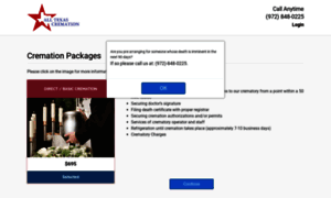Alltexascremation.yourcremationarrangement.com thumbnail