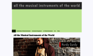 Allthemusicalinstrumentsoftheworld.com thumbnail