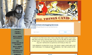 Allthingscanid.org thumbnail