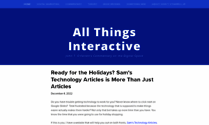 Allthingsinteractive.com thumbnail