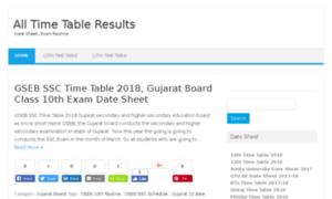 Alltimetableresults.in thumbnail