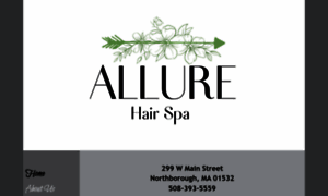 Allurehairspa.com thumbnail