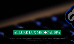 Allureluxmedicalspa.com thumbnail