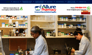 Allurepharmacyla.com thumbnail