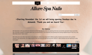 Allurespanails.com thumbnail