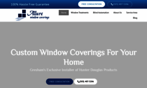 Allurewindowcoverings.com thumbnail