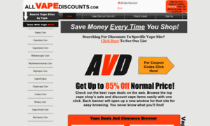 Allvapediscounts.com thumbnail