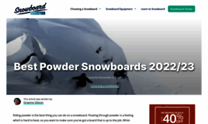 Allwintersnowboarding.com thumbnail