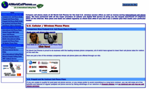 Allworldcellphones.com thumbnail