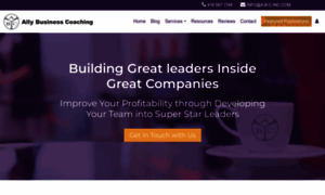 Allybusinesscoaching.com thumbnail