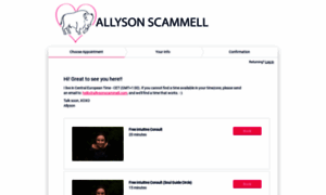 Allysonscammellcoaching.acuityscheduling.com thumbnail