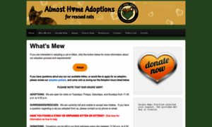 Almosthomeadoptions.com thumbnail