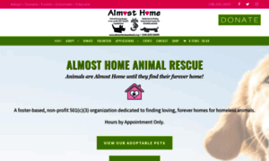 Almosthomeanimals.org thumbnail