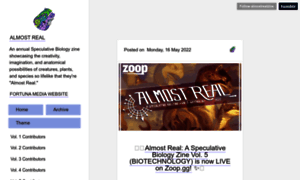 Almostrealzine.com thumbnail