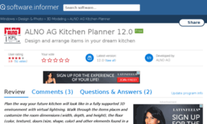 Alno-ag-kitchen-planner.software.informer.com thumbnail