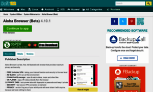 Aloha-browser-free-vpn.soft112.com thumbnail