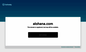 Alohana.com thumbnail