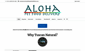 Alohapetfooddelivery.com thumbnail