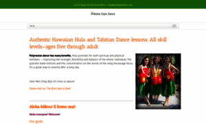 Alohastyledance.com thumbnail