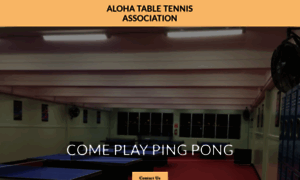 Alohatabletennis.org thumbnail