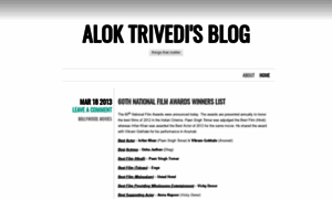 Aloktrivedi.wordpress.com thumbnail