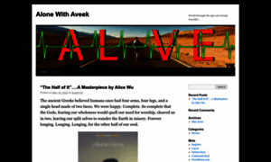 Alonewithaveek.wordpress.com thumbnail