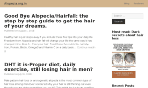 Alopecia.org.in thumbnail
