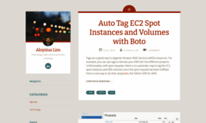 Aloysius.wordpress.com thumbnail