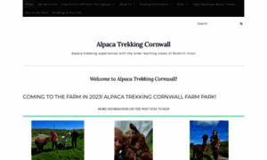 Alpacatrekkingcornwall.com thumbnail