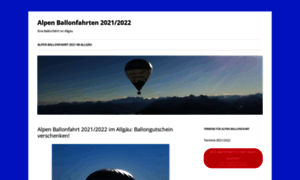 Alpenballonfahrt.com thumbnail