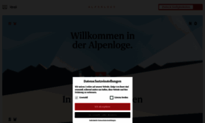 Alpenloge.com thumbnail