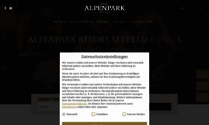 Alpenpark-seefeld.com thumbnail