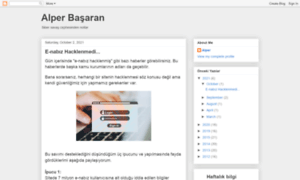 Alperbasaran.com thumbnail