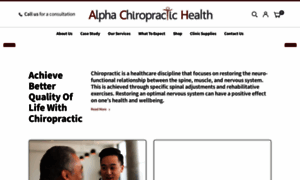 Alpha-chiropractic.com thumbnail