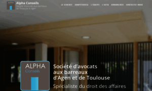 Alpha-conseils-avocats.fr thumbnail