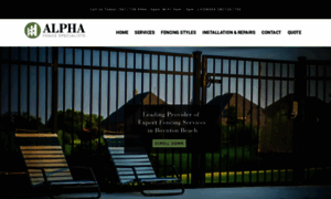 Alpha-fence.com thumbnail