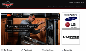 Alphaappliance.com.au thumbnail