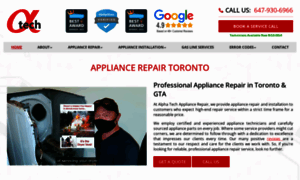 Alphaappliancerepair.ca thumbnail