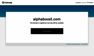 Alphaboost.com thumbnail