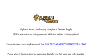 Alphacatarmory.com thumbnail
