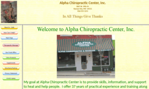 Alphachiropractickc.com thumbnail