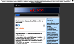 Alphacom.unblog.fr thumbnail