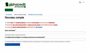 Alphacredit-certification.be thumbnail