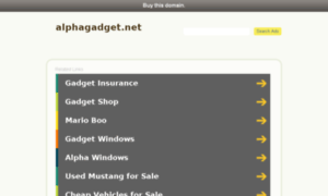 Alphagadget.net thumbnail