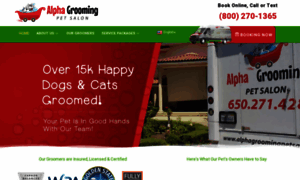 Alphagroomingpetsalon.com thumbnail