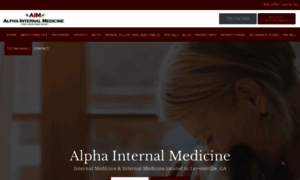 Alphainternalmedicine.com thumbnail